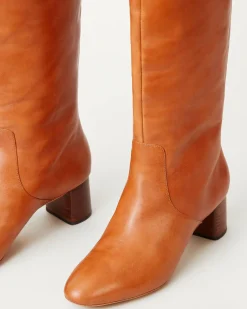 Online Gia Cognac Tall Boot Boots