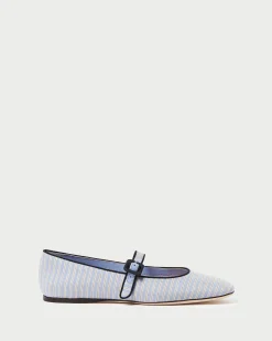 Online Ginger Blue Stripe Mary Jane Casual Staples|Jessie Loves