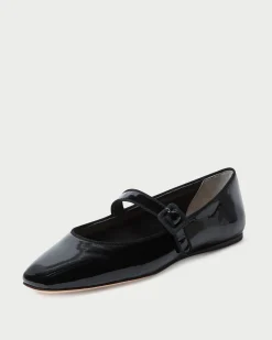 Online Ginger Brown Moiré Mary Jane Jessie Loves|Flats & Loafers