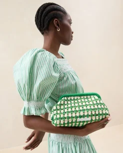 Glenda Crochet Clutch Clutches