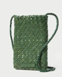 Best Grace Emerald Woven Crossbody Jessie Loves|Crossbodies