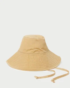 Sale Hannah Parchment Nylon Bucket Hat Casual Staples|Vacation Shop