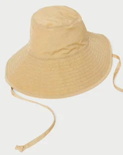 Sale Hannah Parchment Nylon Bucket Hat Casual Staples|Vacation Shop