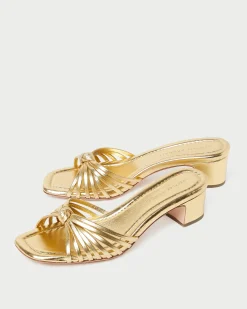 Clearance Hazel Leather Knot Mule FOR THE GUESTS|FOR THE BRIDE
