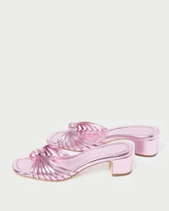 New Hazel Leather Knot Mule FOR THE GUESTS|FOR THE BRIDE
