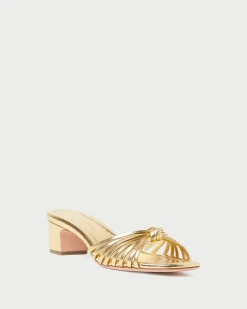 New Hazel Leather Knot Mule FOR THE GUESTS|FOR THE BRIDE