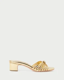 New Hazel Leather Knot Mule FOR THE GUESTS|FOR THE BRIDE