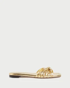 Sale Izzie Leather Knot Sandal FOR THE BRIDE|Casual Staples