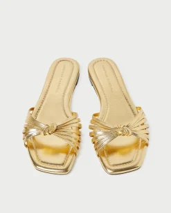 Sale Izzie Leather Knot Sandal FOR THE BRIDE|Casual Staples