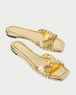 Sale Izzie Leather Knot Sandal FOR THE BRIDE|Casual Staples