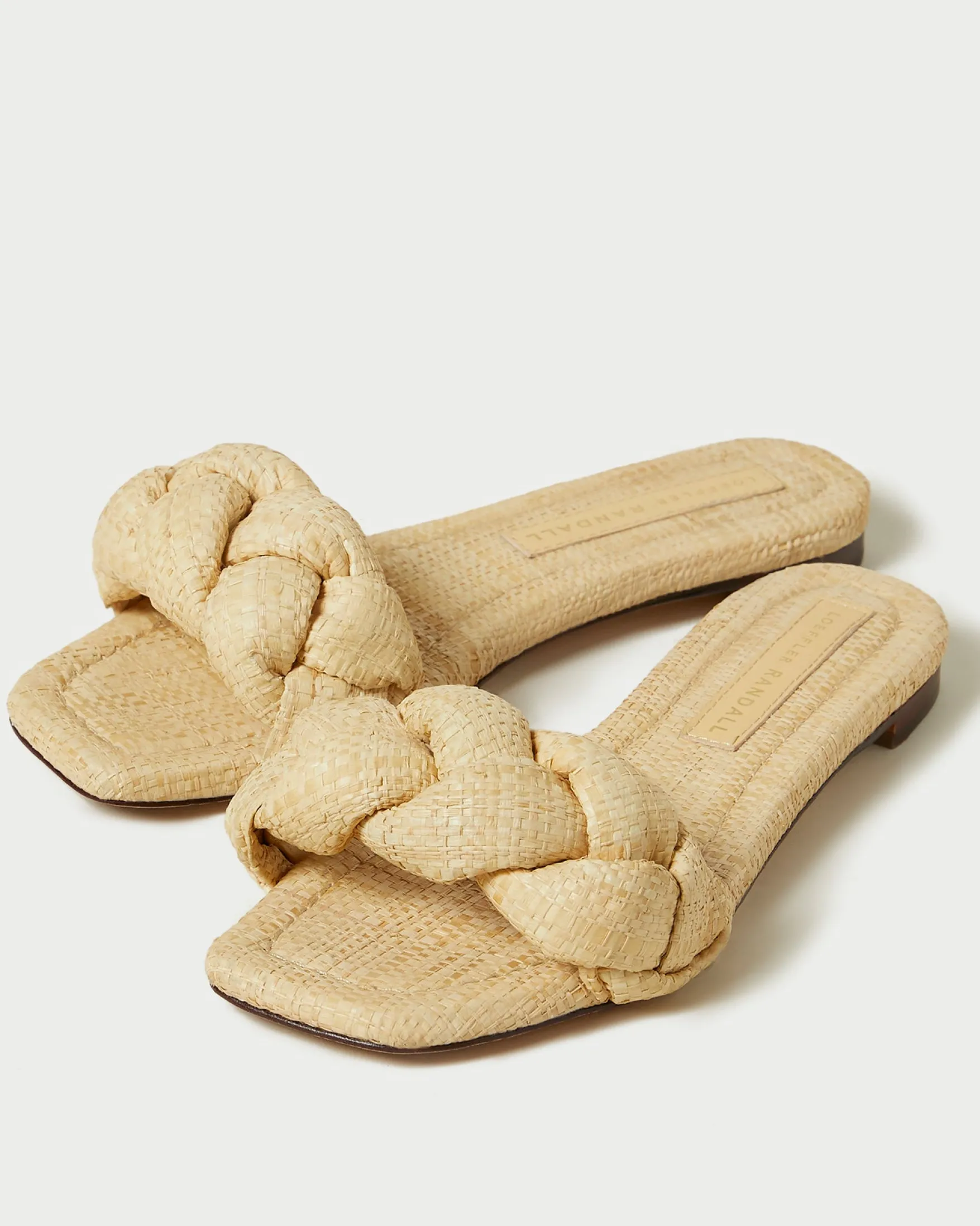 Discount Joanna Denim Braided Sandal FOR THE BRIDE|Flat Sandals