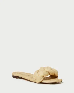 Discount Joanna Braided Sandal Flat Sandals