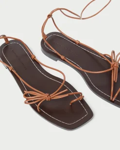 Outlet Jude Leather Flat Sandal Casual Staples|Vacation Shop