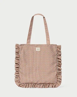 Sale Justine Ruffle Tote Totes