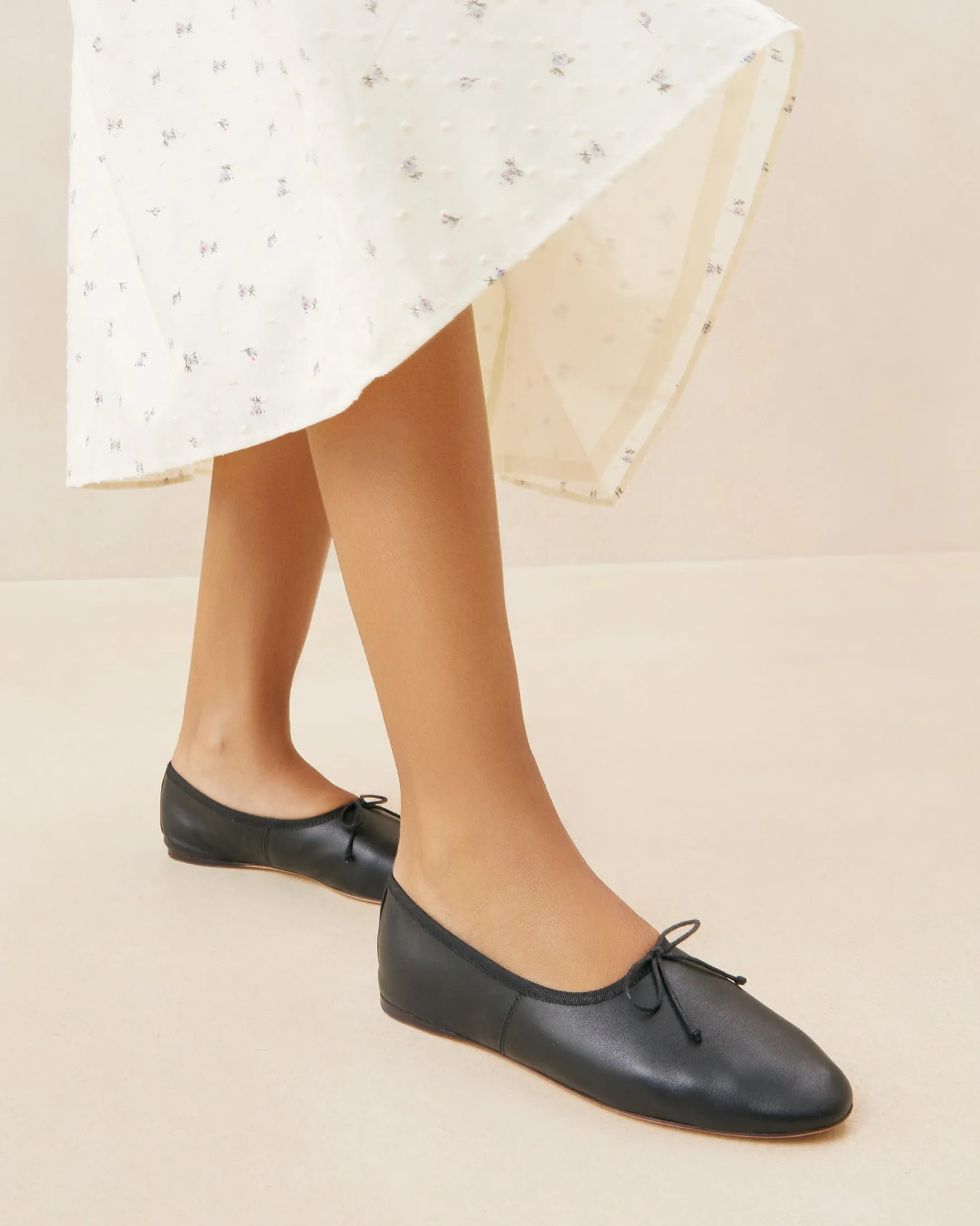 Hot Landon Satin Ballet Flat FOR THE BRIDE|Casual Staples