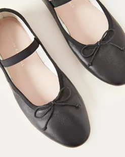 Clearance Leonie Chocolate Leather Flat Flats & Loafers