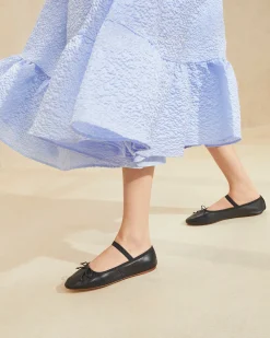 Clearance Leonie Chocolate Leather Flat Flats & Loafers