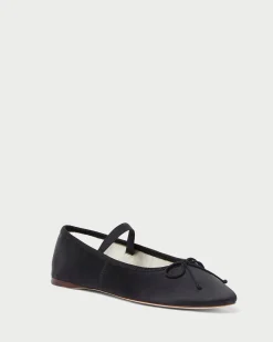 Clearance Leonie Chocolate Leather Flat Flats & Loafers