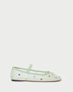 Leonie /Crystal Ballet Flat FOR THE BRIDE|Event Essentials