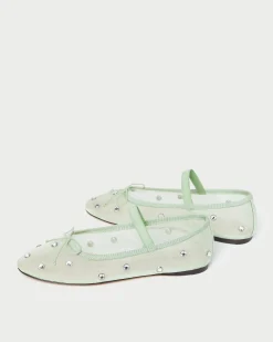 Leonie /Crystal Ballet Flat FOR THE BRIDE|Event Essentials