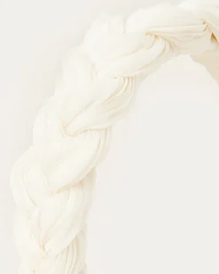 Lilac Pearl Braided Headband FOR THE BRIDE|Accessories
