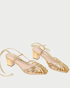 Sale Livvy Leather Heeled Sandal FOR THE GUESTS|Heeled Sandals