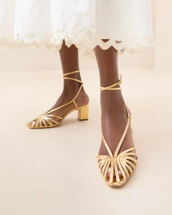 Sale Livvy Leather Heeled Sandal FOR THE GUESTS|Heeled Sandals