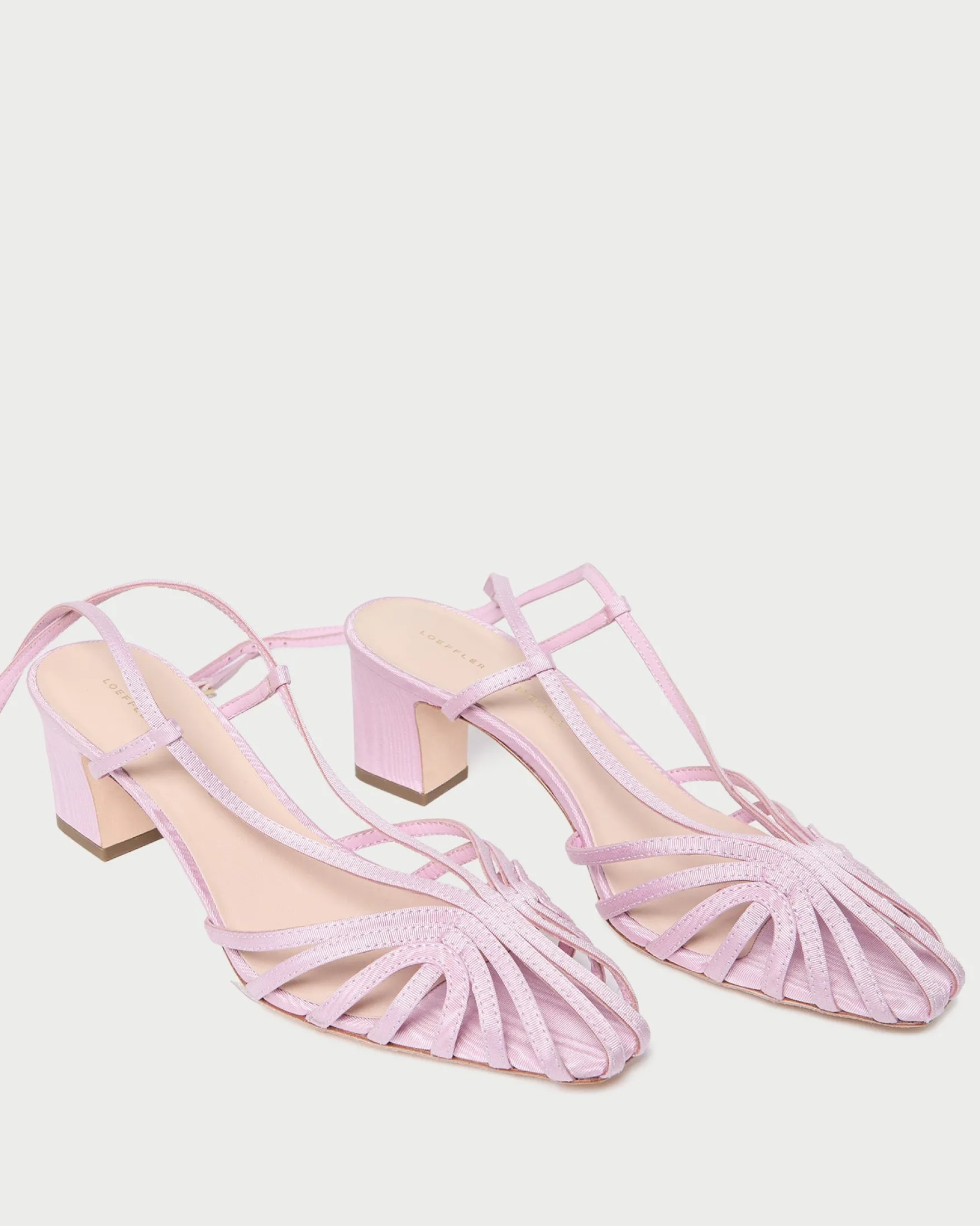 Online Livvy Pink Moiré Heeled Sandal FOR THE GUESTS|Heeled Sandals
