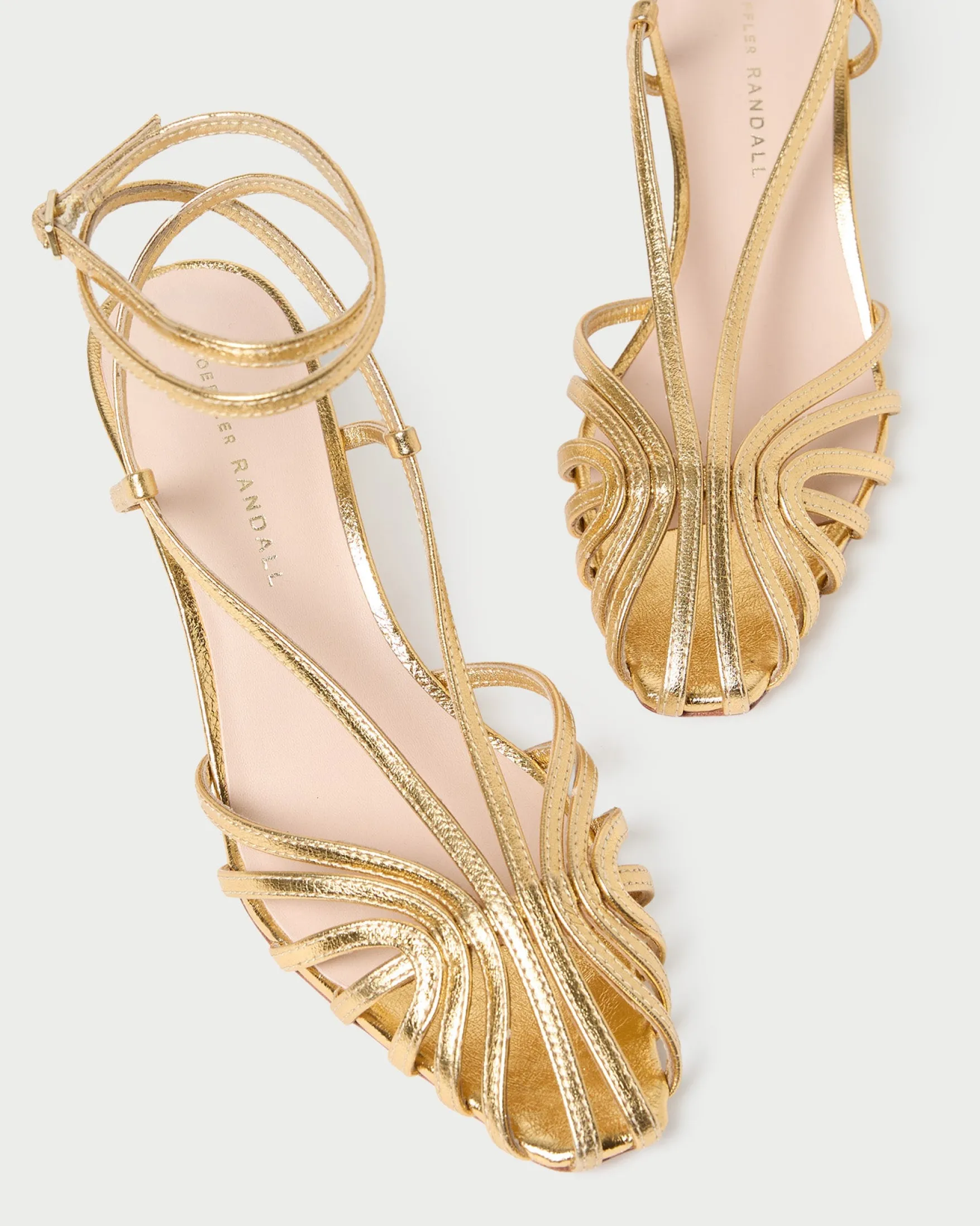 Online Livvy Pink Moiré Heeled Sandal FOR THE GUESTS|Heeled Sandals