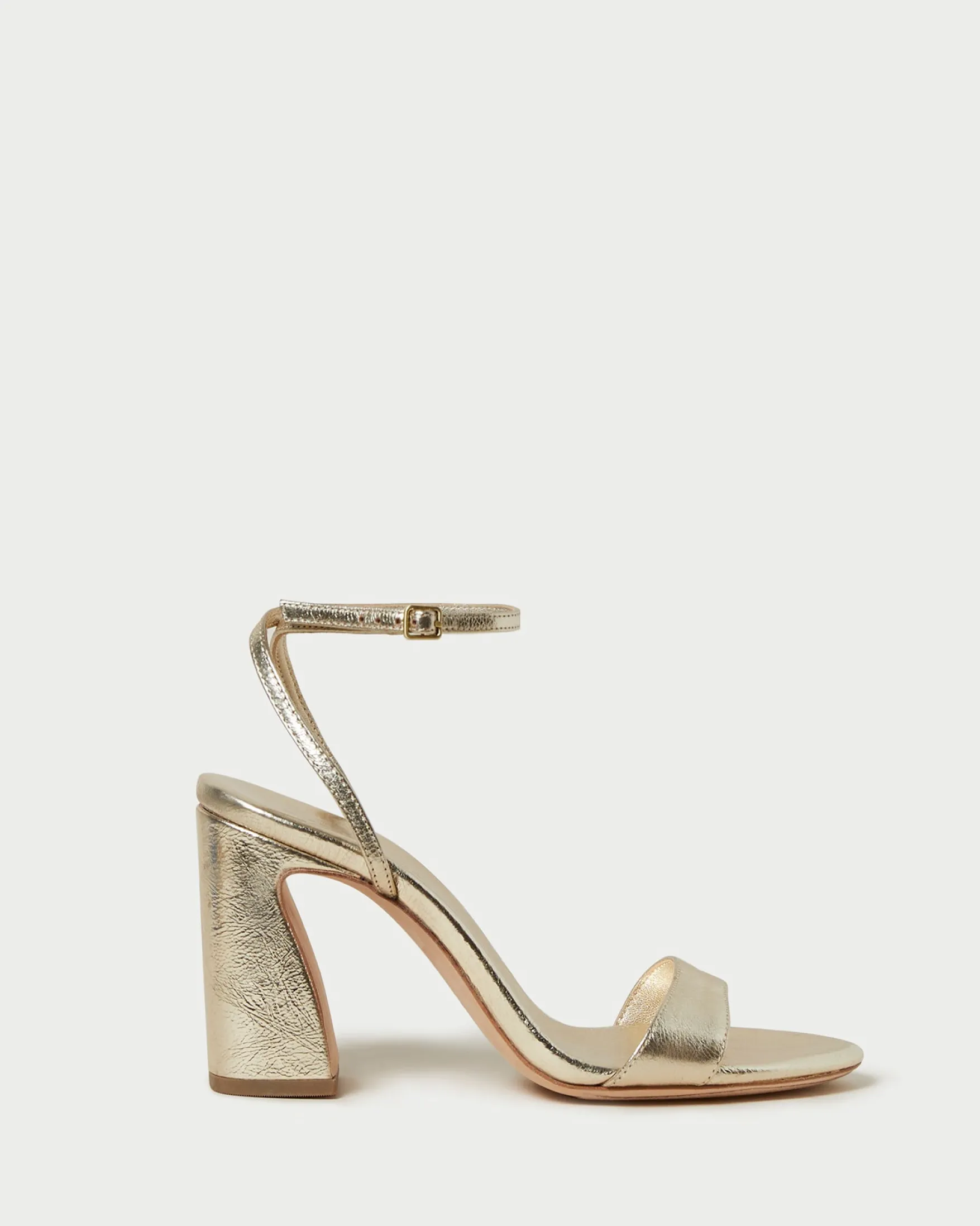 Outlet Malia Curved-Heel Sandal SOMETHING BLUE|FOR THE BRIDE
