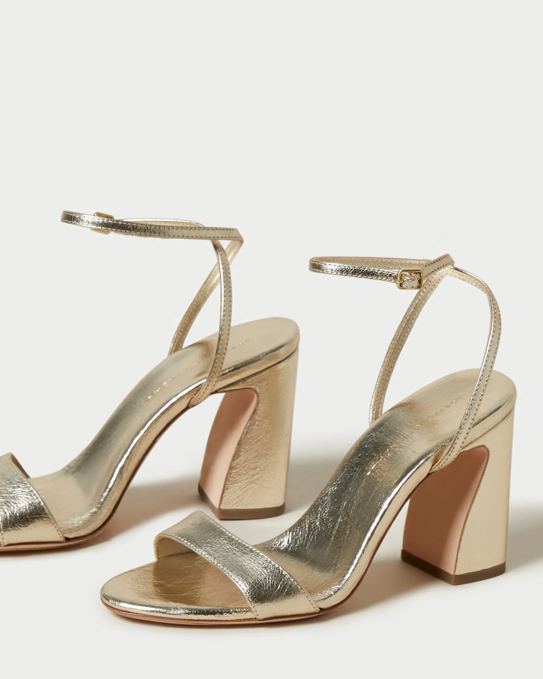 Outlet Malia Curved-Heel Sandal SOMETHING BLUE|FOR THE BRIDE