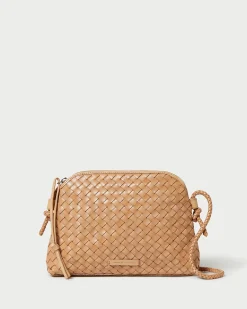Outlet Mallory Brown Woven Crossbody Casual Staples|Vacation Shop