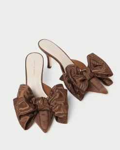Clearance Margot Moiré Bow Mule FOR THE BRIDE|Pumps & Mules