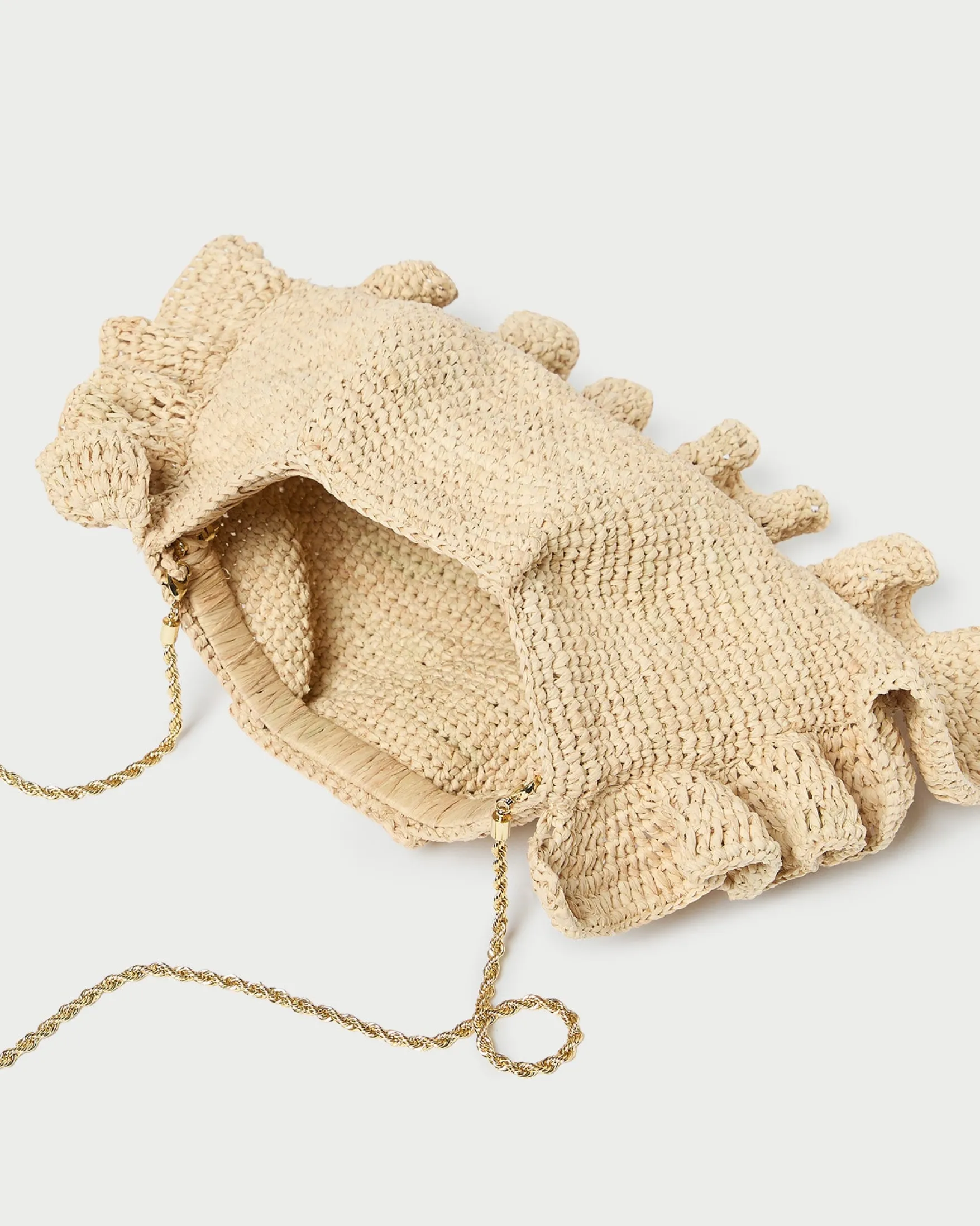 Clearance Mavis Moiré Ruffle Clutch Event Essentials|Vacation Shop