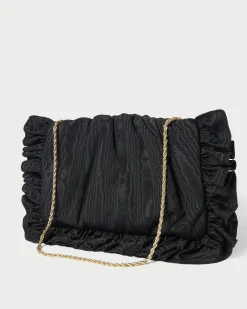 Clearance Mavis Moiré Ruffle Clutch Event Essentials|Vacation Shop