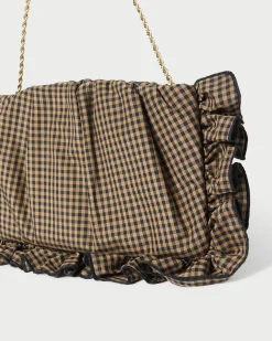 Clearance Mavis Moiré Ruffle Clutch Event Essentials|Vacation Shop