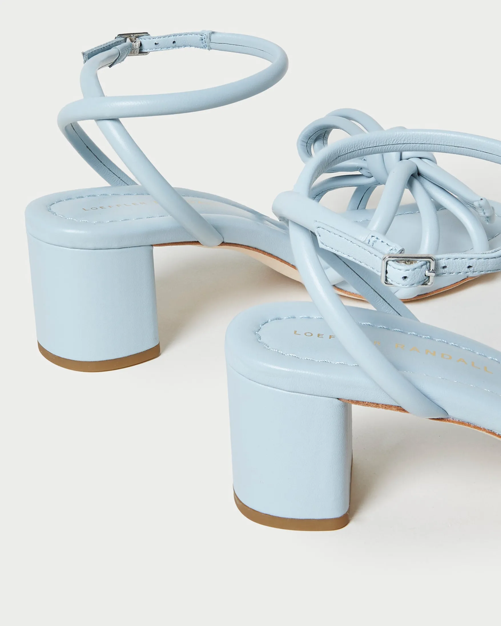 Online Mikel Bow Mid-Heel Sandal SOMETHING BLUE|FOR THE GUESTS