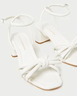 Online Mikel Bow Mid-Heel Sandal SOMETHING BLUE|FOR THE GUESTS