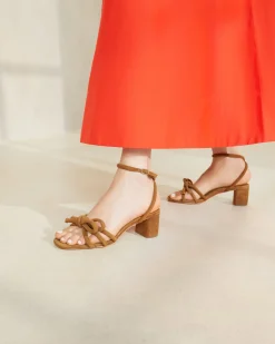 Discount Mikel Bow Mid-Heel Sandal FOR THE GUESTS|FOR THE BRIDE