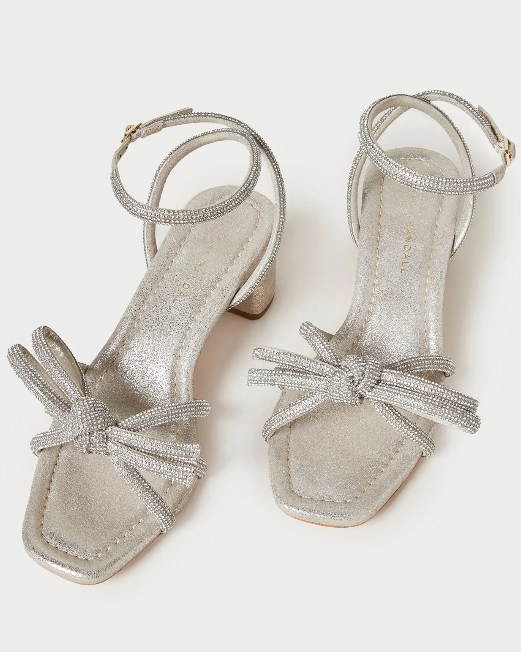Discount Mikel Bow Mid-Heel Sandal FOR THE GUESTS|FOR THE BRIDE