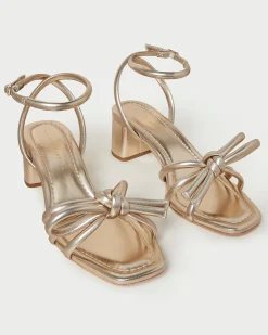 Sale Mikel Bow Mid-Heel Sandal FOR THE GUESTS|FOR THE BRIDE
