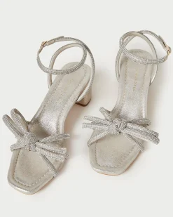 Best Mikel Bow Mid-Heel Sandal FOR THE BRIDE|Casual Staples