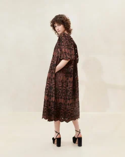 Outlet Mimi Blue Puff-Sleeve Dress Jessie Loves|Dresses