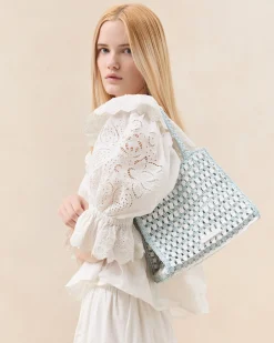 Discount Missy Crochet Tote Totes