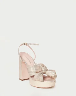 Sale Natalia Platform Bow Heel FOR THE GUESTS|FOR THE BRIDE