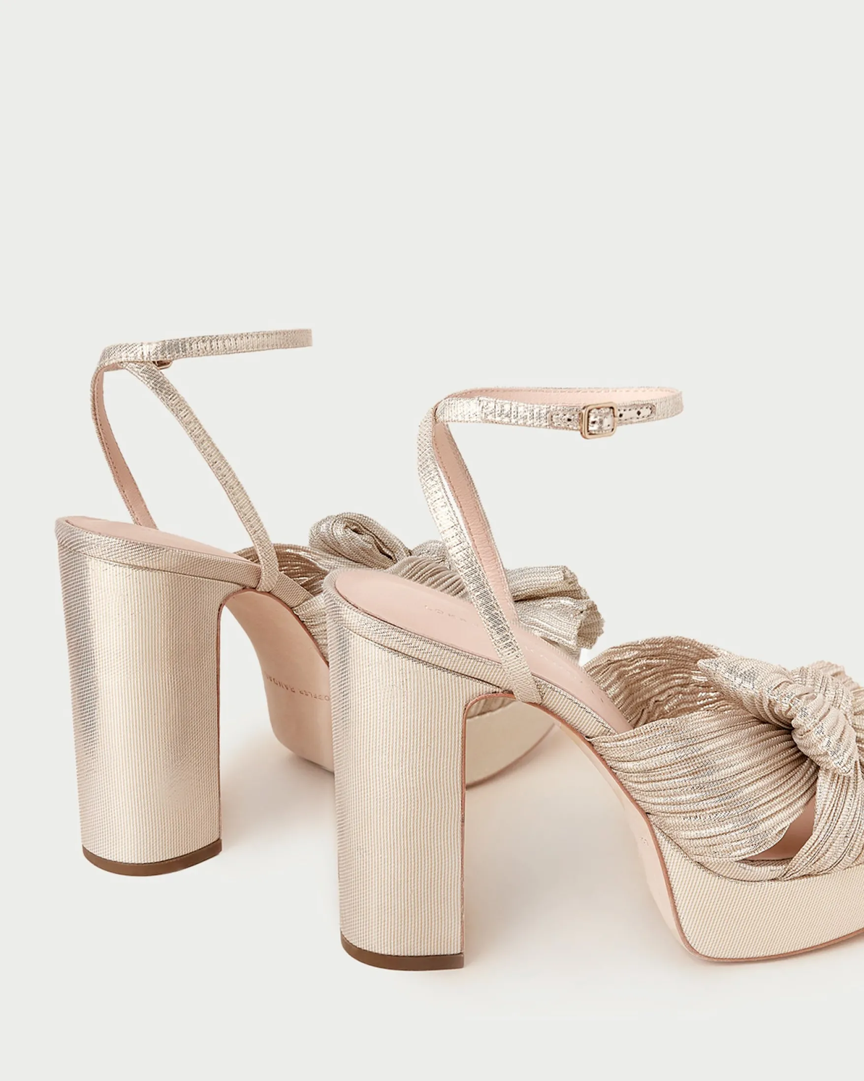 Sale Natalia Platform Bow Heel FOR THE GUESTS|FOR THE BRIDE