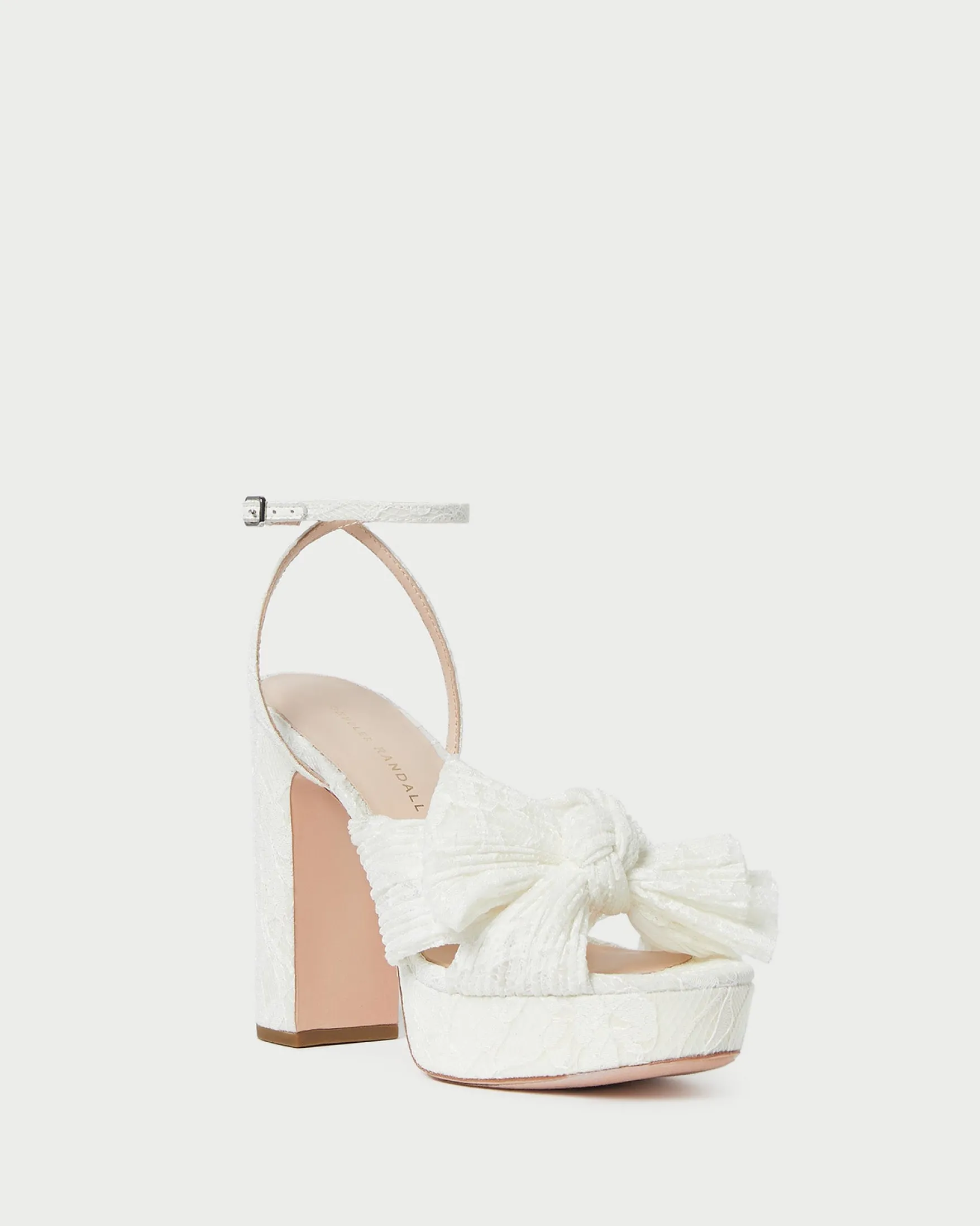 Sale Natalia Platform Bow Heel FOR THE GUESTS|FOR THE BRIDE