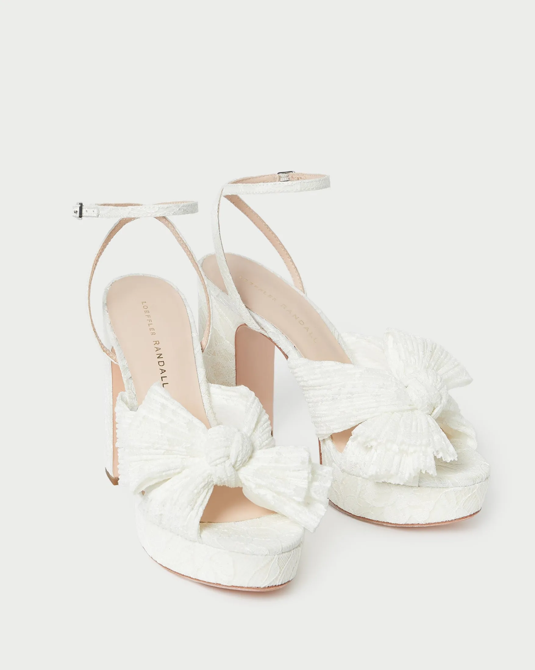 Sale Natalia Platform Bow Heel FOR THE GUESTS|FOR THE BRIDE