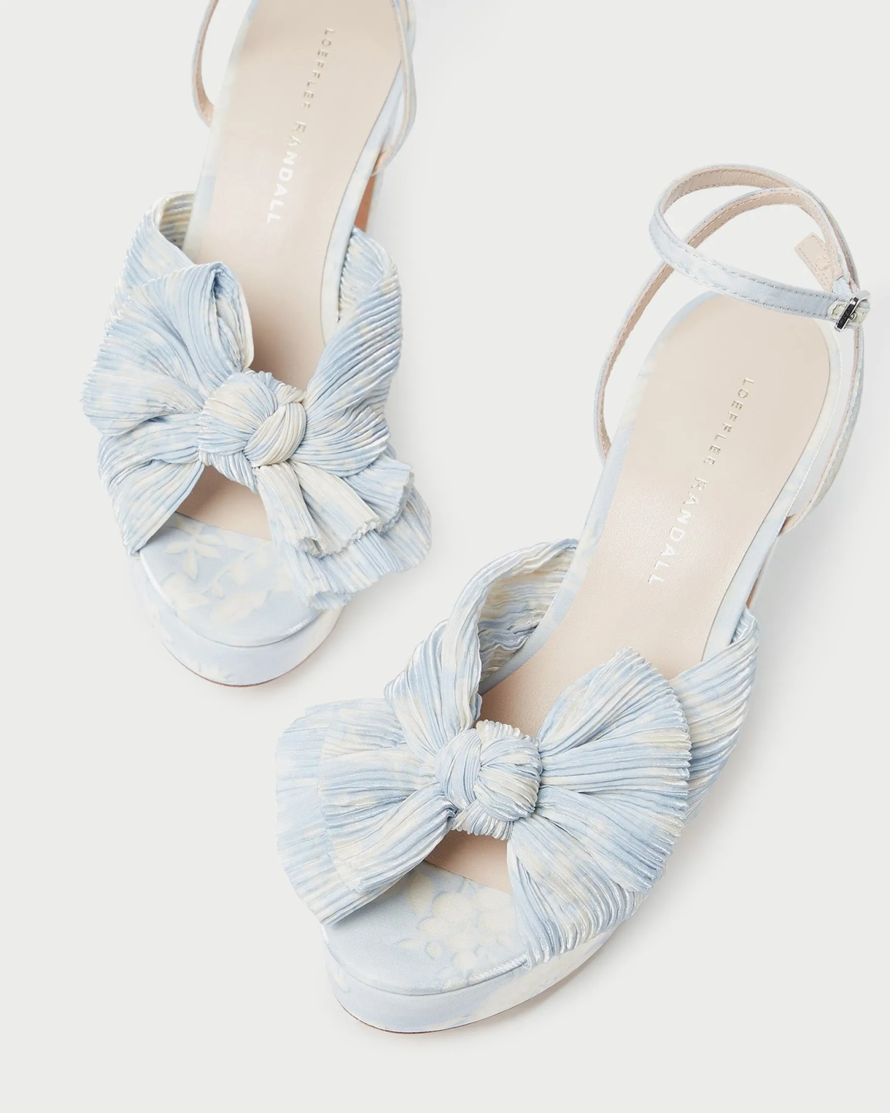 Sale Natalia Platform Bow Heel FOR THE GUESTS|FOR THE BRIDE