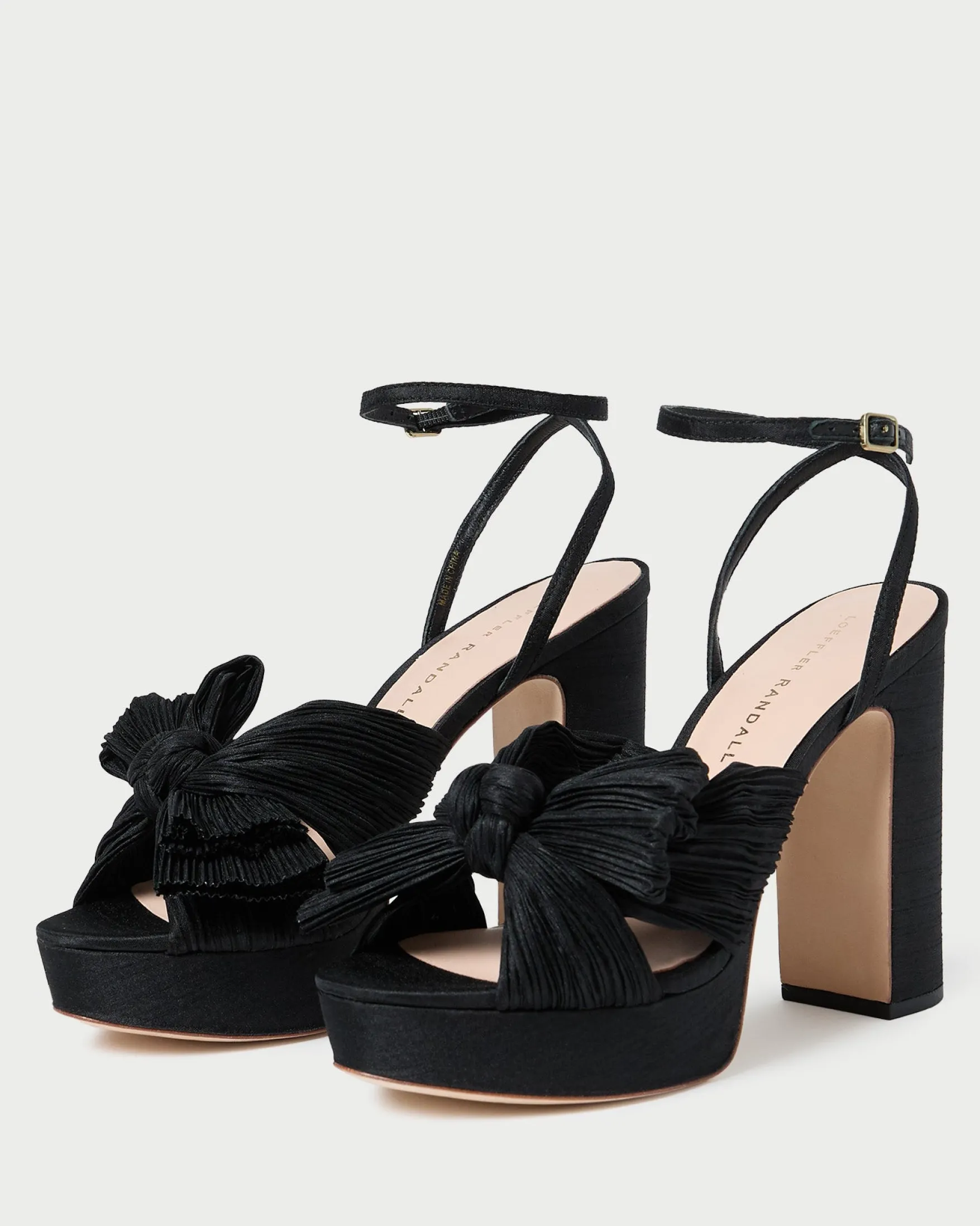 Sale Natalia Platform Bow Heel FOR THE GUESTS|FOR THE BRIDE